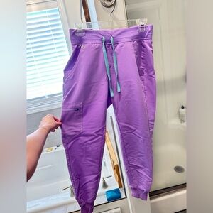 Women’s Lilac Dawn Zamora Jogger Scrub Pants — XS/ Petite